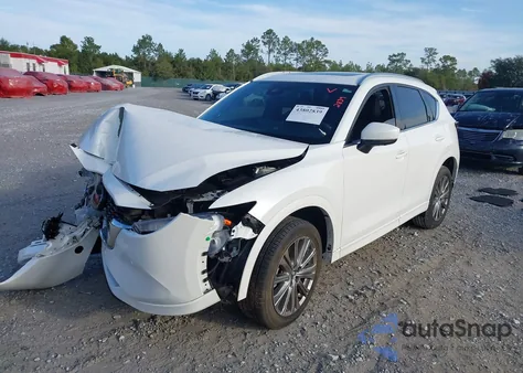 2022 Mazda Cx-5 2.5 Turbo Signature z USA, uszkodzony, nr VIN JM3KFBXY0N0613068